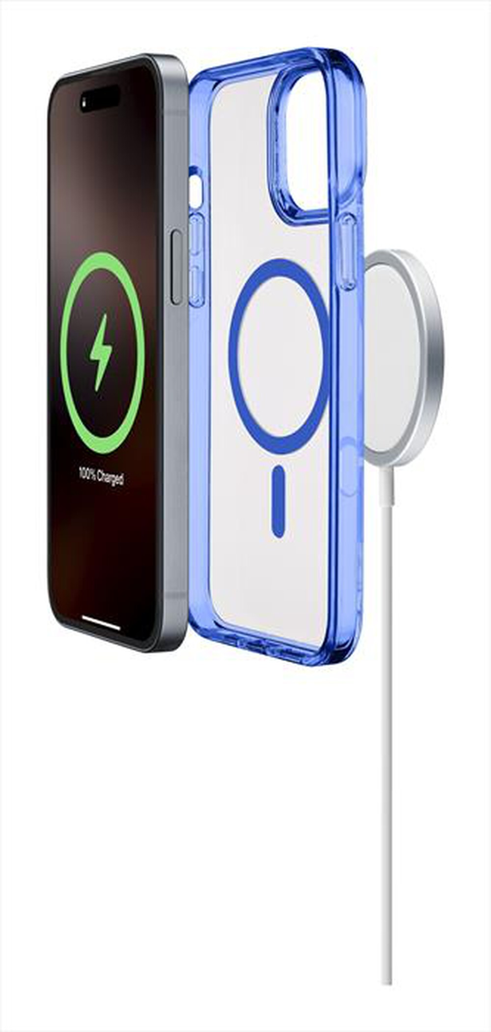 "CELLULARLINE - ICONIC MAG - IPHONE 16 PRO MAX-Blue"