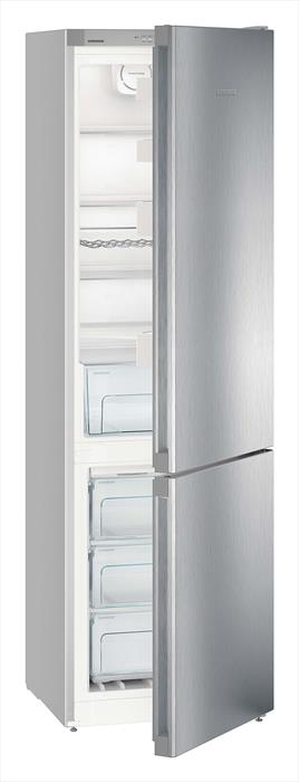 Immagine del prodotto LIEBHERR - Frigorifero combinato CNPEL 4813-23 Classe D 368lt-Acciaio