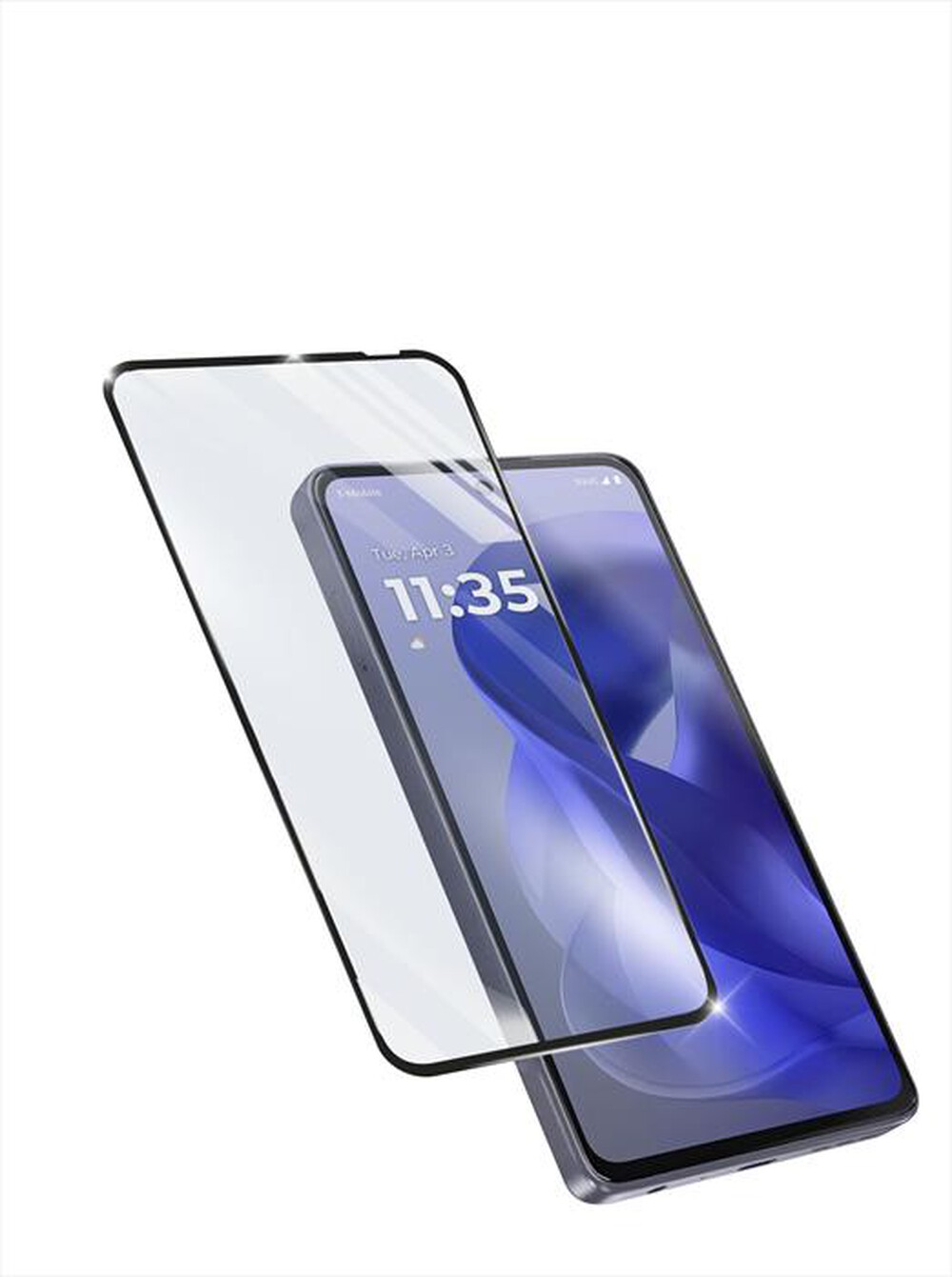 Immagine del prodotto CELLULARLINE - Pellicola IMPACT GLASS CAPSULE Motorola G Power 25-Trasparente