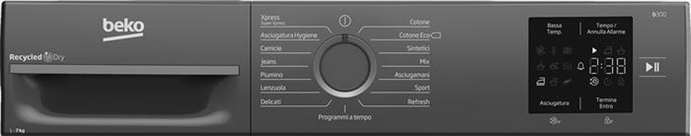 "BEKO - ASCIUGATRICE BMEUTS372A 7KG CLASSE A++-Grey,White"