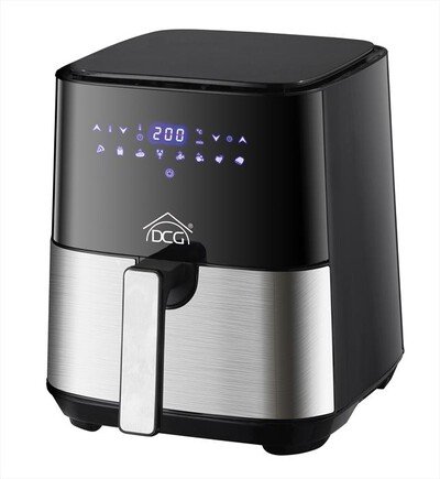 DCG ELTRONIC - Friggitrice ad aria FR3605D-NERO SILVER