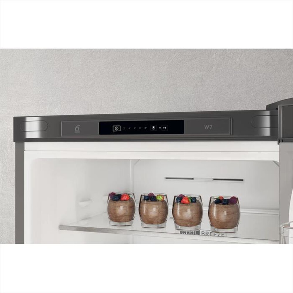 "WHIRLPOOL - Frigorifero combinato W7X 82I OX Classe E 335 lt-Stainless steel"