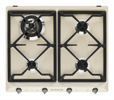 SMEG - Piano cottura a gas SR964PGH 59,5cm-panna