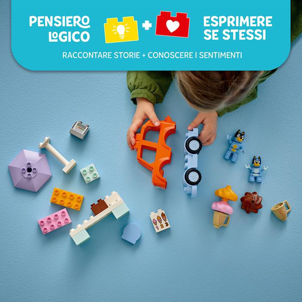 Immagine del prodotto LEGO - 10458 VISITA ALLA GELATERIA DI BLUEY-,