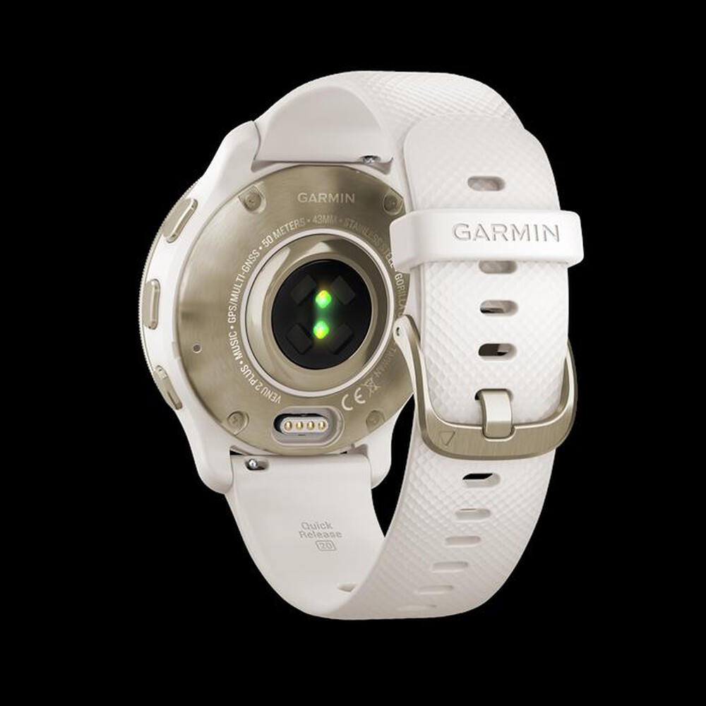 "GARMIN - Smart Watch VENU 2 PLUS-Ivory Crea"