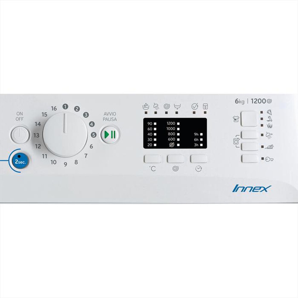 Immagine del prodotto INDESIT - Lavatrice slim BWSA 61251 W IT N 6 Kg Classe F
