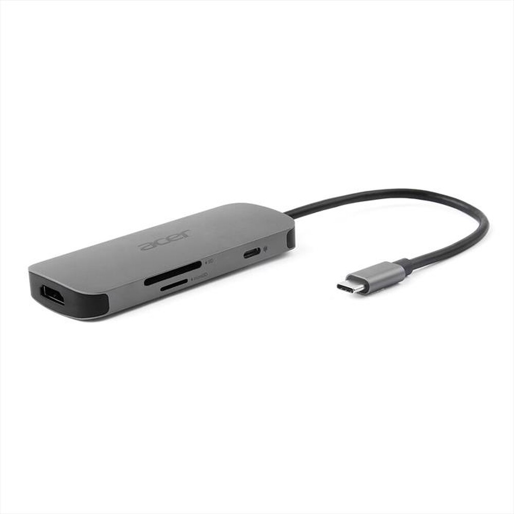 "ACER - Dongle 7 IN 1 TYPE C-Silver"