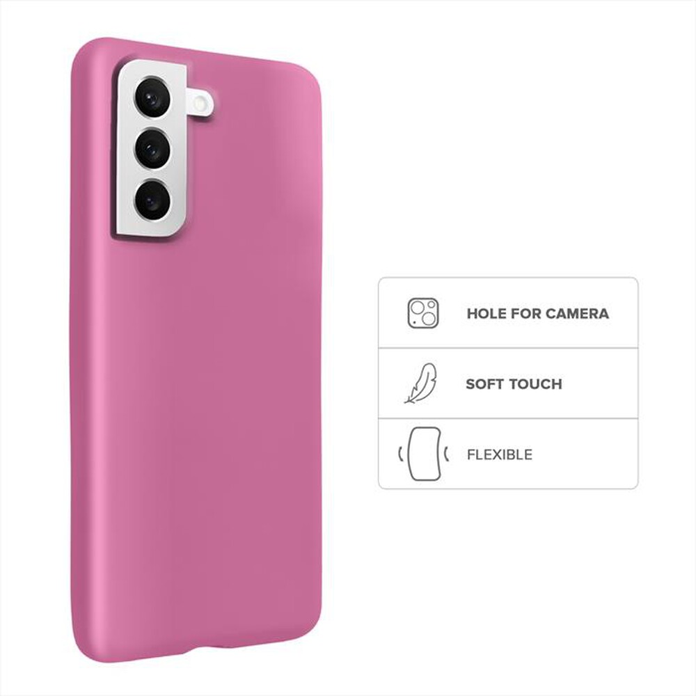 "SBS - Cover Rainbow TERBWSAS22F per Samsung S22-Fuchsia"