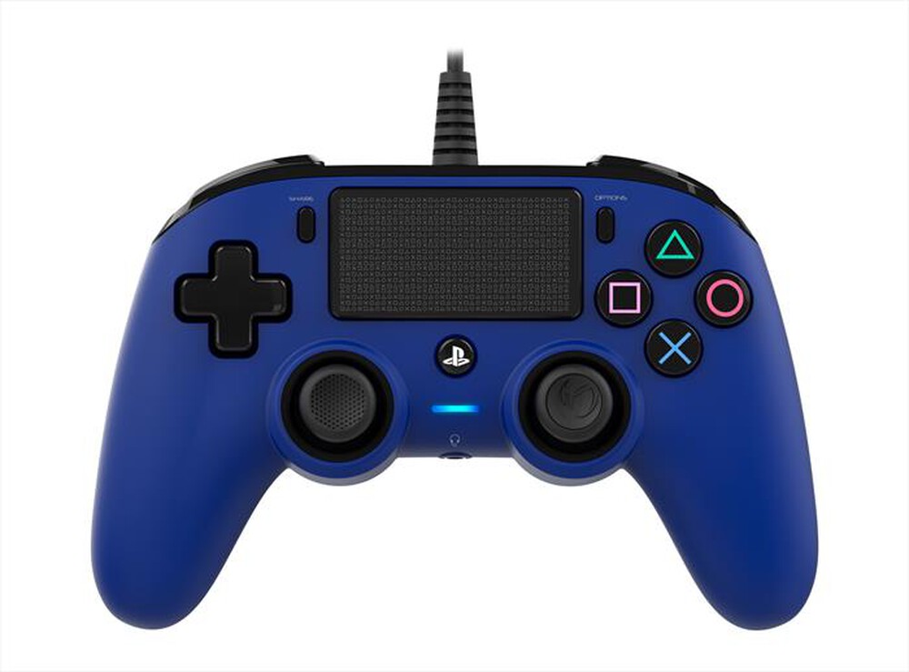 NACON - NACON PS4 PAD BLUE WIRED-BLUE