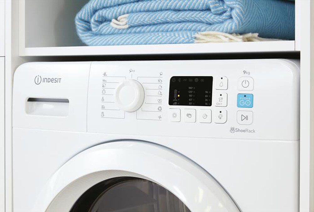 "INDESIT - Asciugatrice PUSH&GO YTN M10 91 R EU 9 Kg ClasseA+-Bianco"