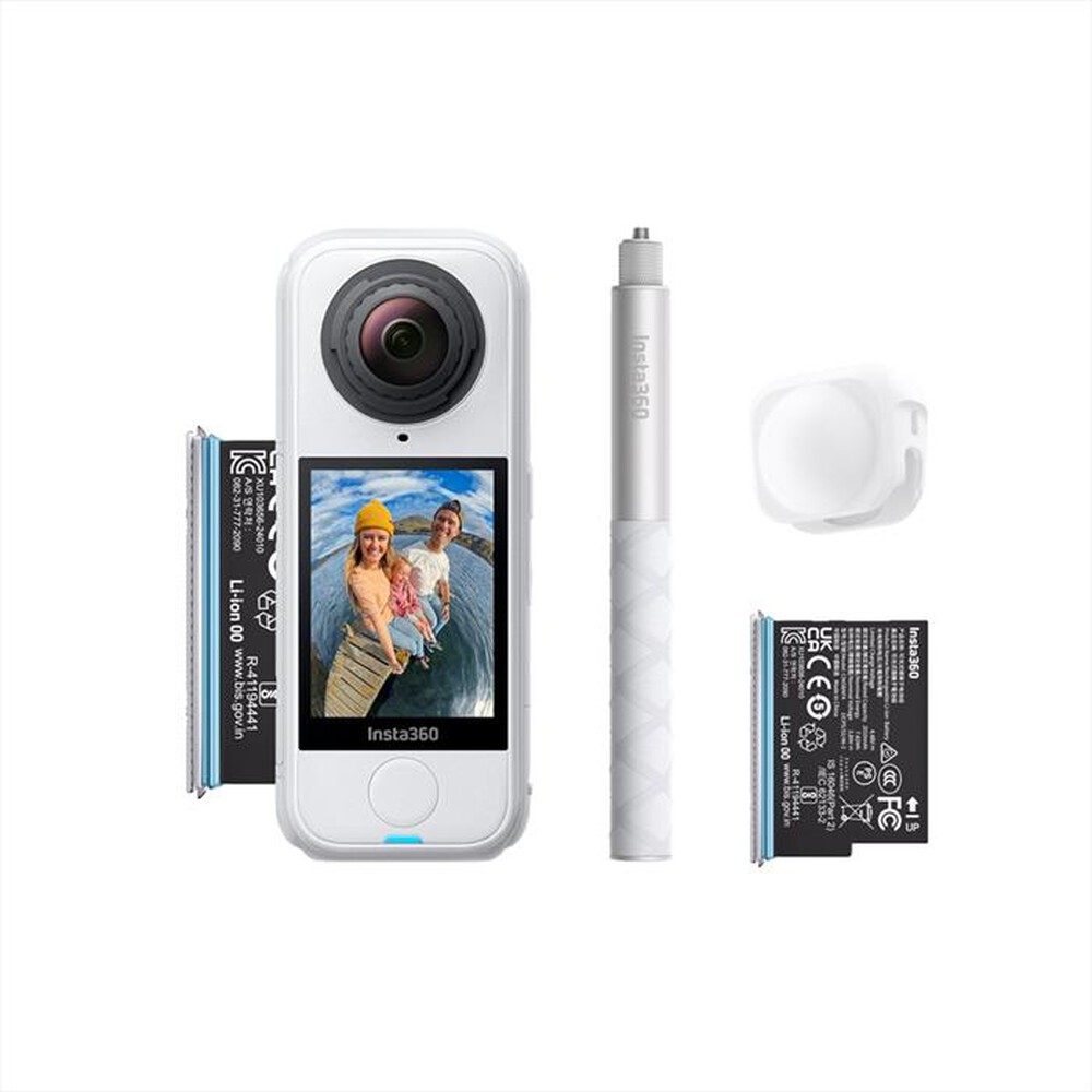 Immagine del prodotto INSTA360 - Action Camera 360 in 8K X4 AIR STARTER BUNDLE-Bianco
