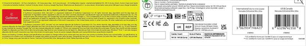 Immagine del prodotto HERCULES - DJCONTROL MIX ULTRA-White