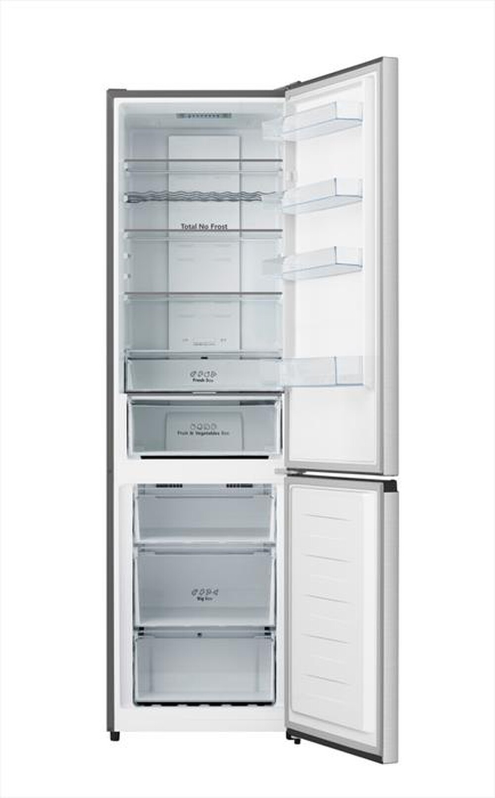 "HISENSE - Frigorifero combinato RB440N4BCE Classe E 336 lt-Inox"