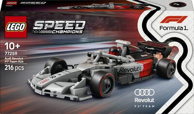LEGO - SPEED Auto da corsa Audi Revolut F1 Team R26-77259-Multicolore