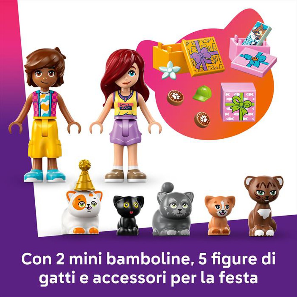 "LEGO - FRIENDS Festa di compleanno felina e Casa - 42666"