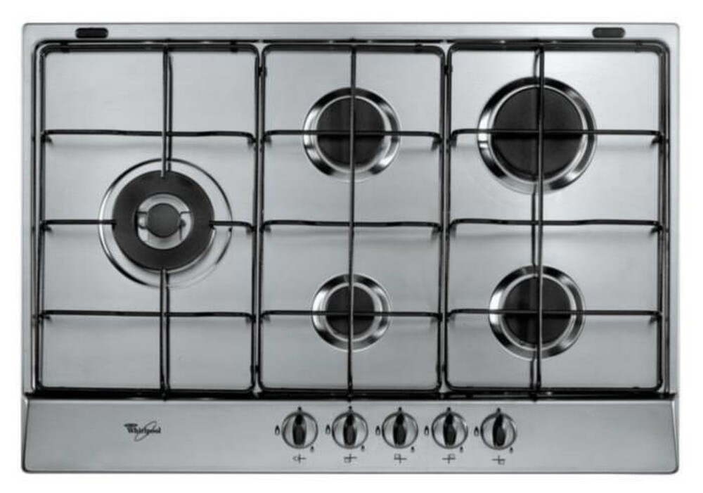 Immagine del prodotto WHIRLPOOL - Piano cottura a gas AKR 317/IX 5 fuochi 73cm-Acciaio