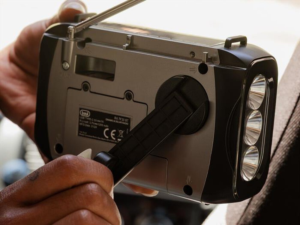 Immagine del prodotto TREVI - Radio portatile AM/FM RA 7F30 BT-Grigio