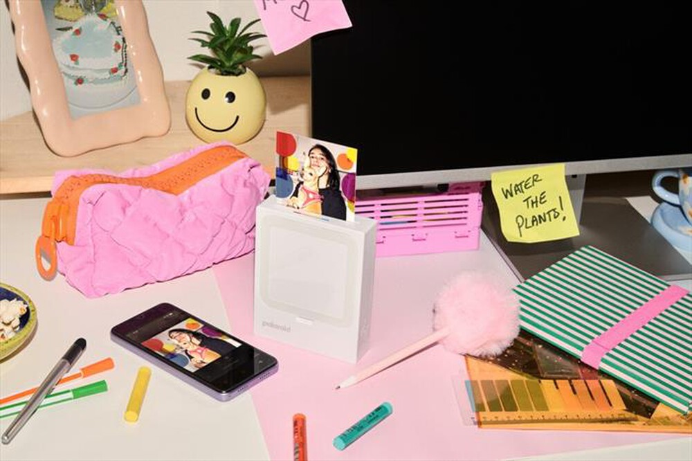 Immagine del prodotto POLAROID - Stampante fotografica HI-PRINT 3X3 + 10 STAMPE-Bianco