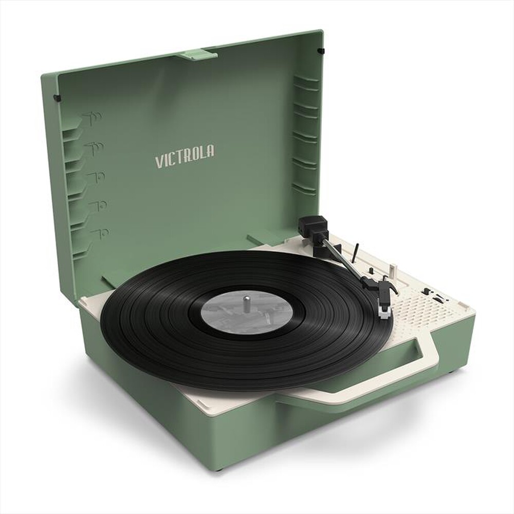 "VICTROLA - Piatto giradischi RE-SPIN-VERDE"