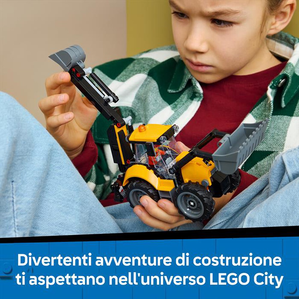 Immagine del prodotto LEGO - CITY Scavatrice da cantiere gialla - 60480