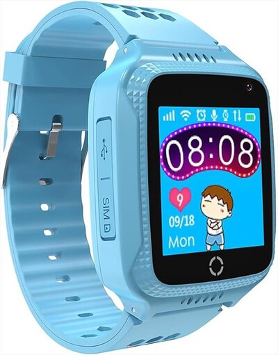 CELLY - KIDSWATCHBTBL Smartwatch impermeabile per bambini-Blu