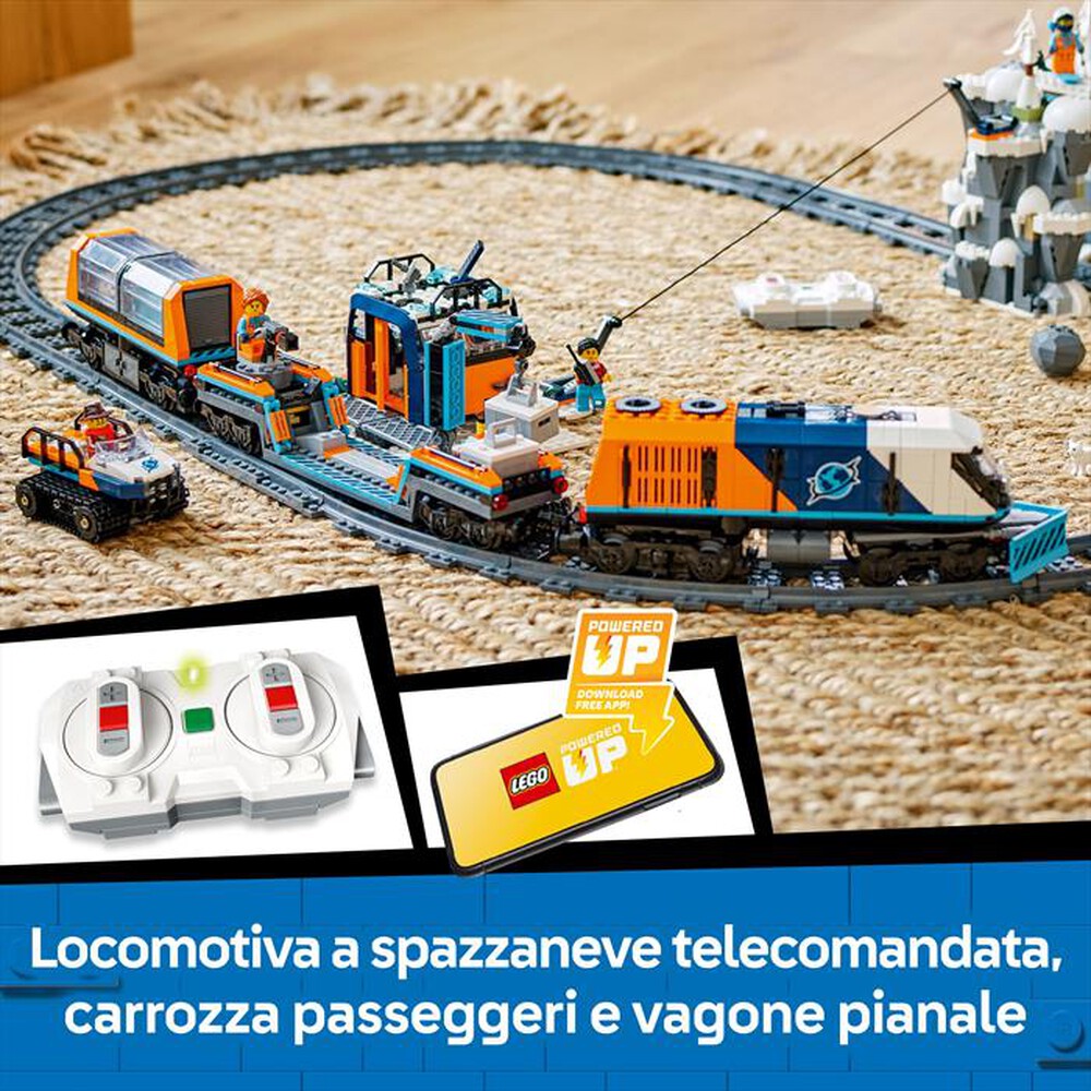 "LEGO - TRENO ESPRESSO ARTICO DEGLI ESPLORATORI-,"