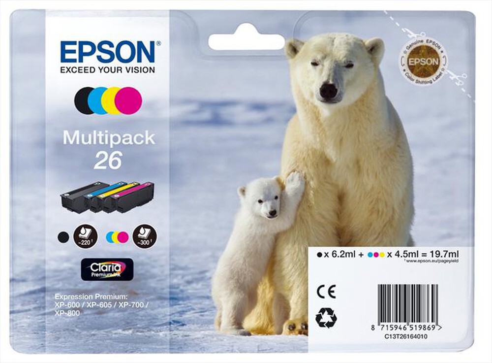 Immagine del prodotto EPSON - MultiPack 26 C13T26164010