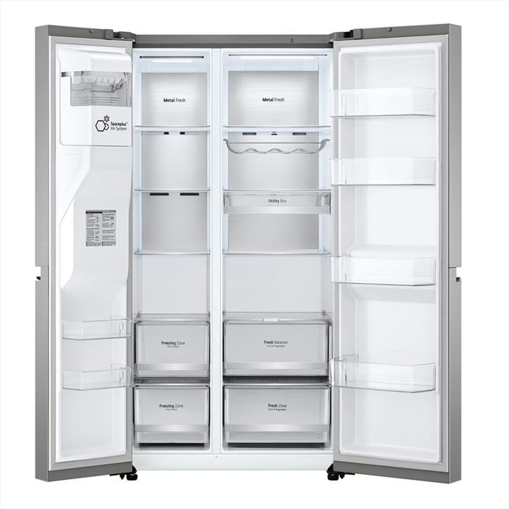 Immagine del prodotto LG - Frigorifero side by side GSLV90PZAD Classe D 635lt-Acciaio inossidabile