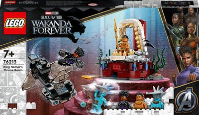 LEGO - MARVEL LA STANZA DEL TRONO DI RE NAMOR - 76213