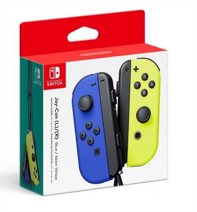 NINTENDO - Coppia di Joy-Con - Blu/Giallo Neon | Euronics