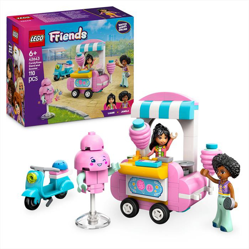 Immagine del prodotto LEGO - FRIENDS Bancarella zucchero filato e scooter 42643