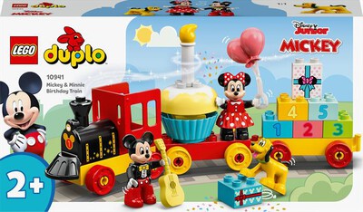 LEGO - DUPLO Treno compleanno di Topolino e Minnie 10941