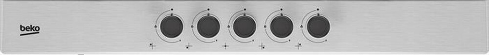 "BEKO - Piano cottura a gas HIAW75225SXE 75 cm-Inox"