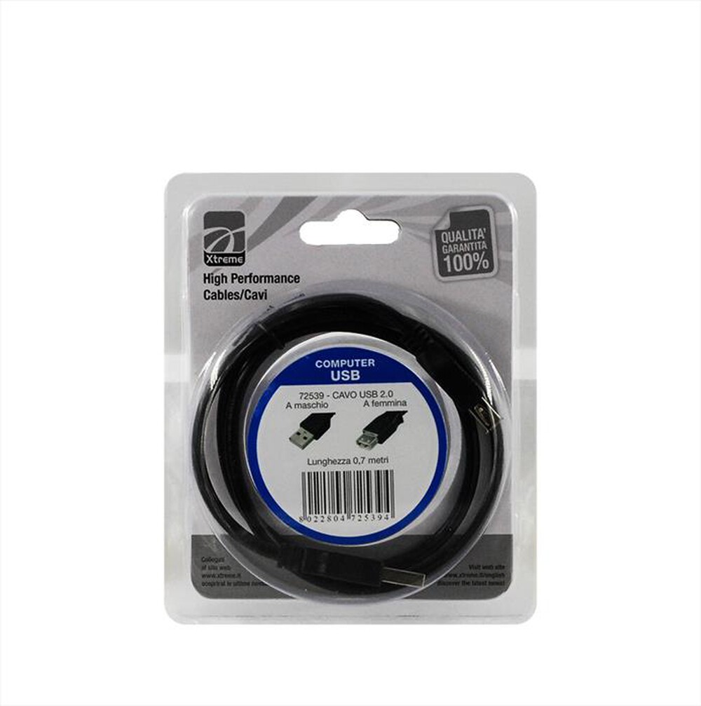 Immagine del prodotto XTREME - CAVO USB 2.0-NERO