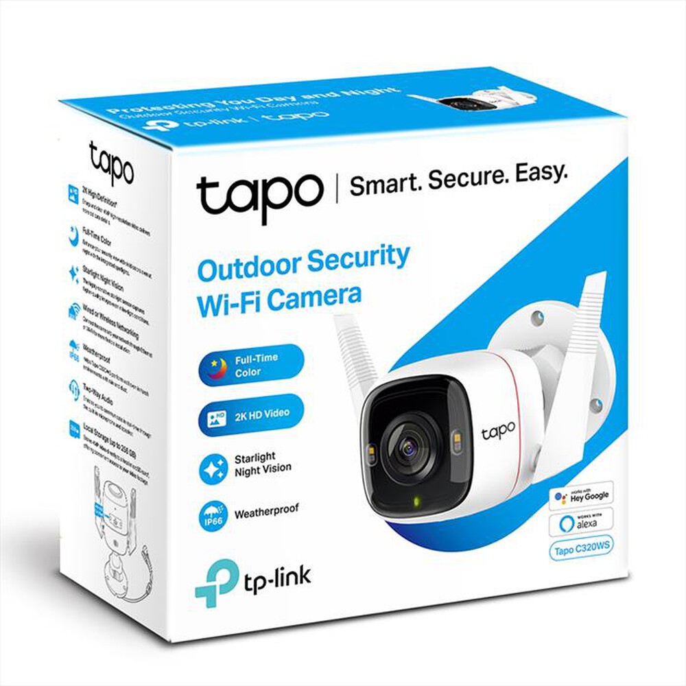 Immagine del prodotto TP-LINK - TELECAMERA DI SORVEGLIANZA 4MP OUTDOOR WI-FI O ETH