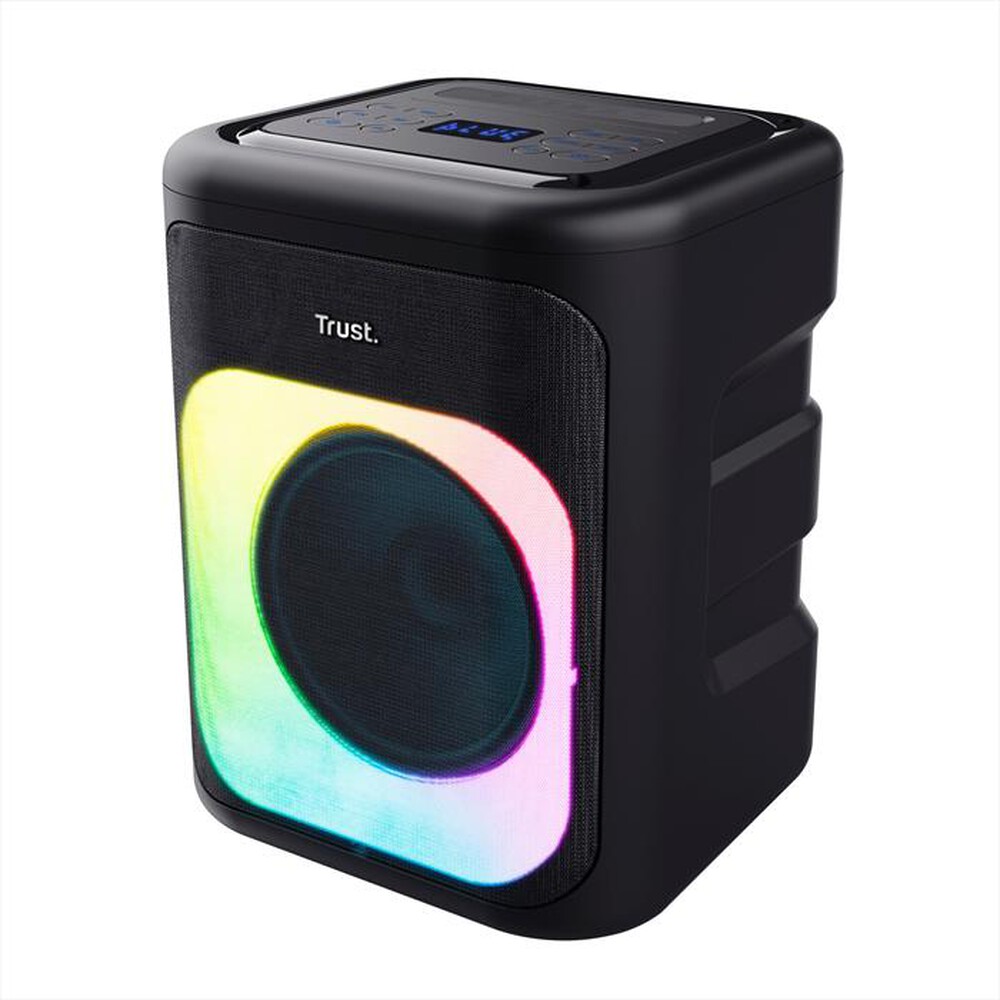"TRUST - AZURA WIRELESS PARTY SPEAKER-Black/RGB"