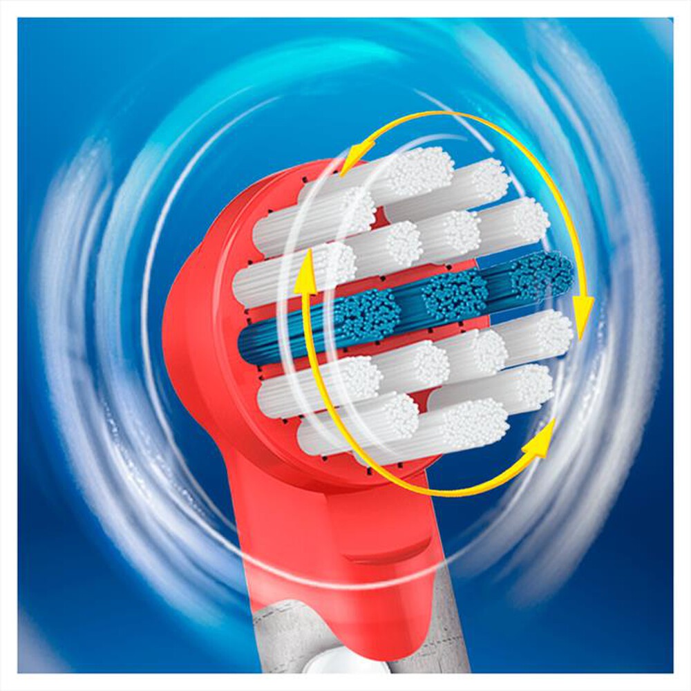 "ORAL-B - Testine Kids, 3 Pezzi-Viola"