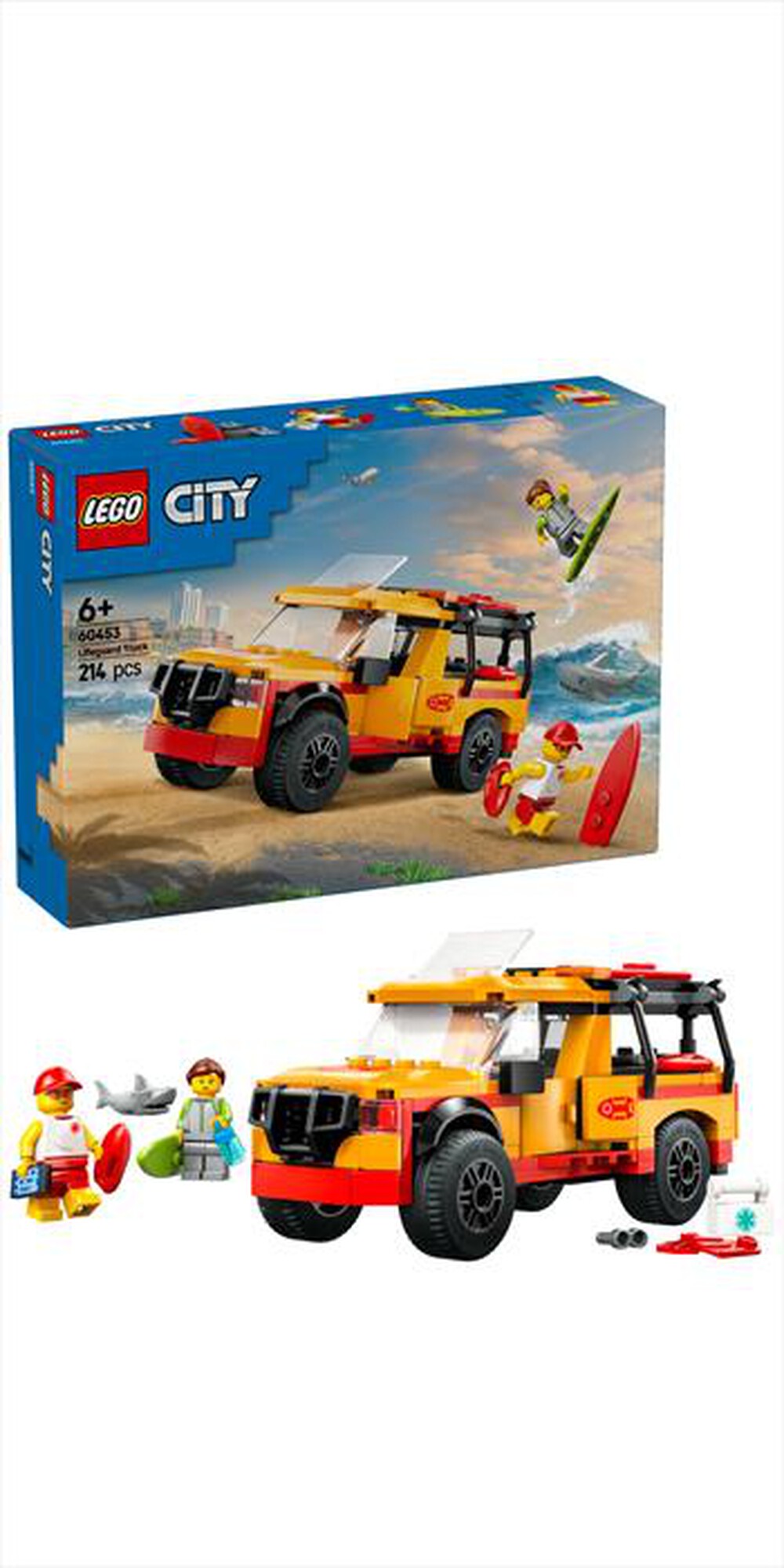 Immagine del prodotto LEGO - CITY Fuoristrada di soccorso del bagnino 60453