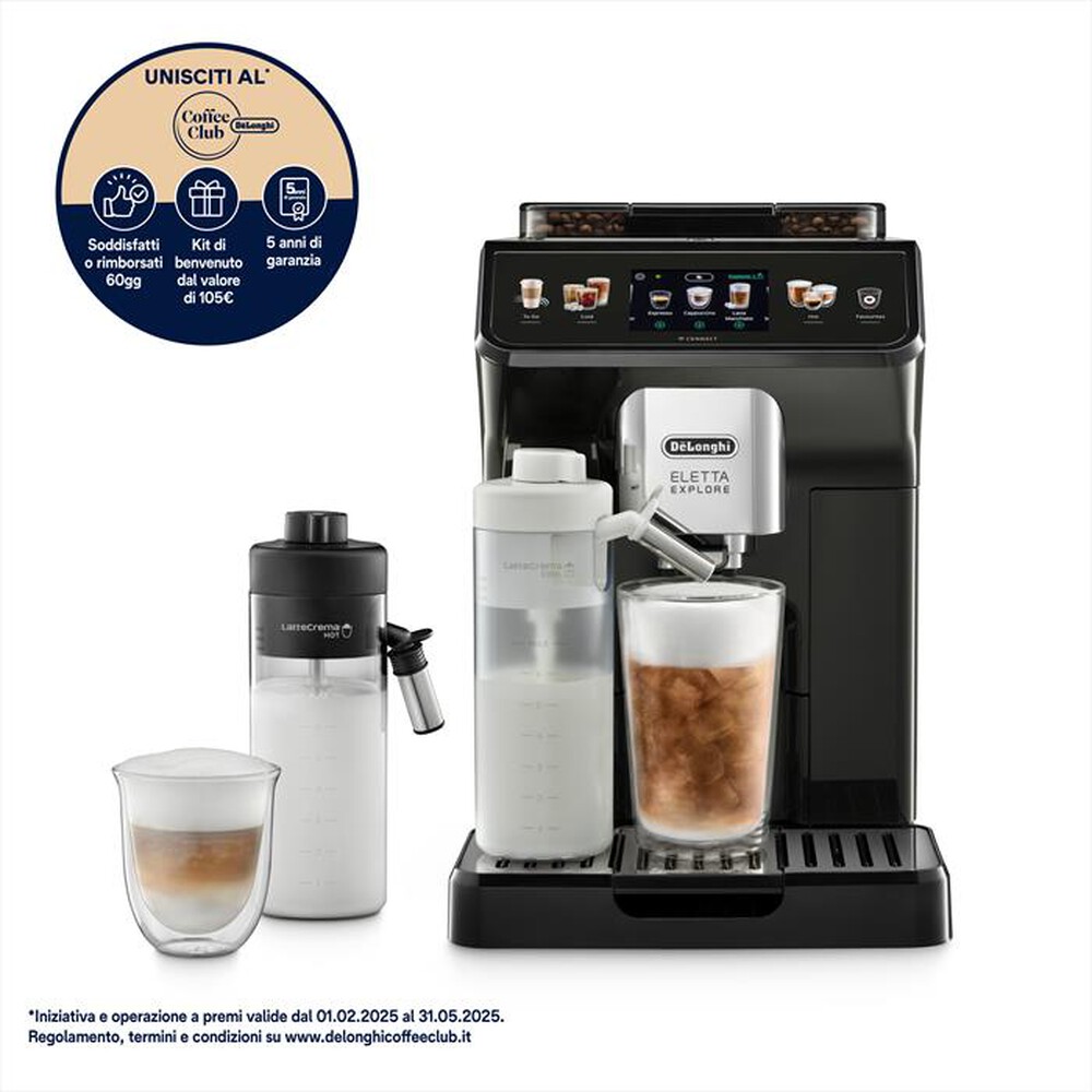 "DE LONGHI - Macchina da caffè automatica ECAM450.55.G-grey"