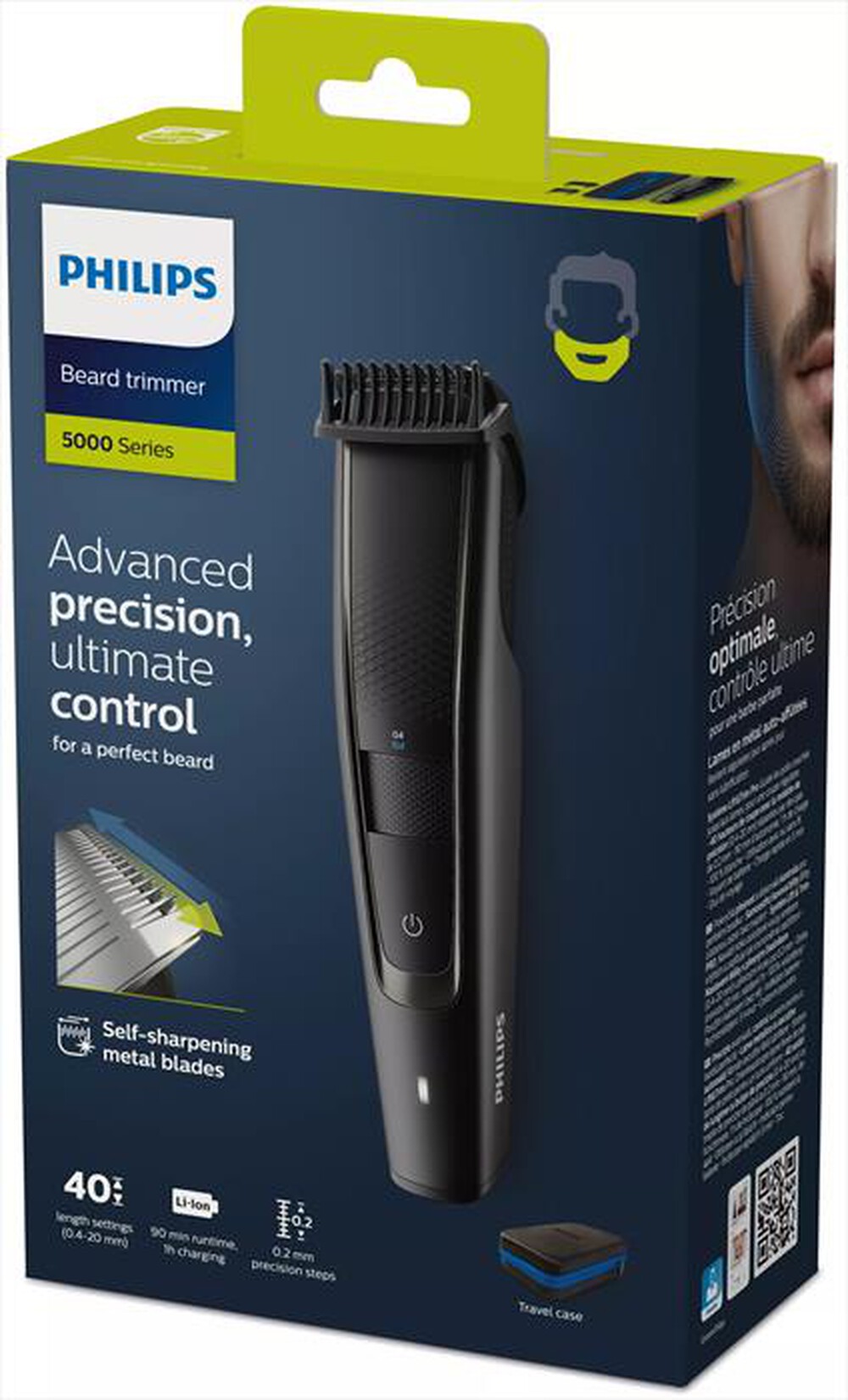 Immagine del prodotto PHILIPS - Regolabarba BT5515/70-Nero