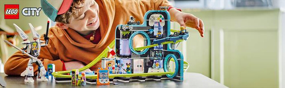 Immagine del prodotto LEGO - MY CITY Montagne russe di Robot World 60421