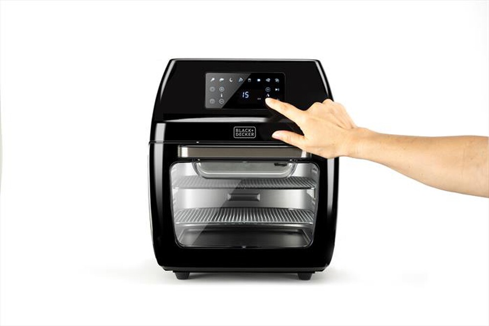 "BLACK & DECKER - Friggitrice ad aria BXAFO1200E-Nero"