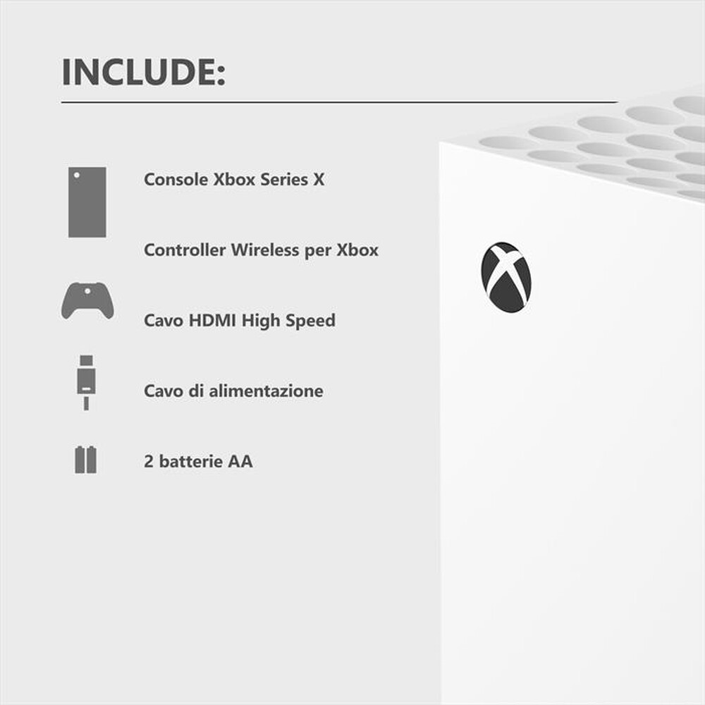"MICROSOFT - XBOX SERIES X – 1TB DIGITAL EDITION-Bianco"