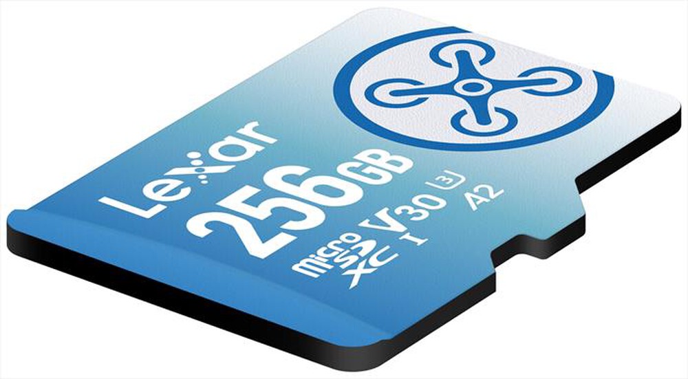 "LEXAR - 256GB FLY MICROSDXC-Blue"