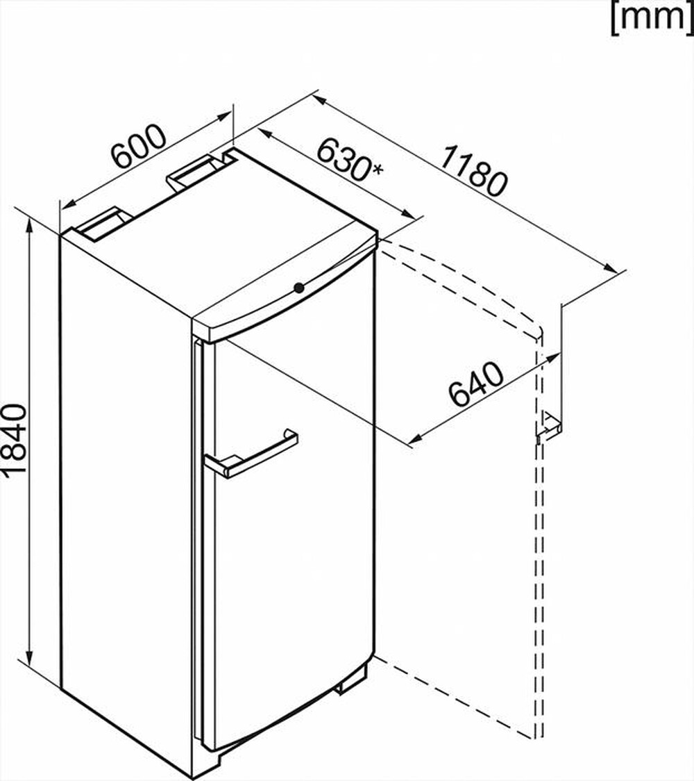 "MIELE - Congelatore verticale FN 28062 WS Classe F"