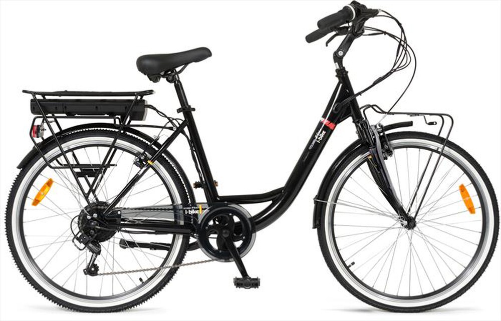 "IBIKE - City bike CITY EASY FLOW-NERO"