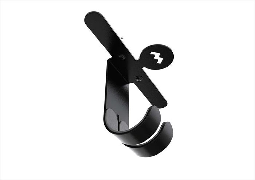 "MELICONI - OMINO GANCIO SOFFITTO BIC-Acciaio di colore nero con pro"
