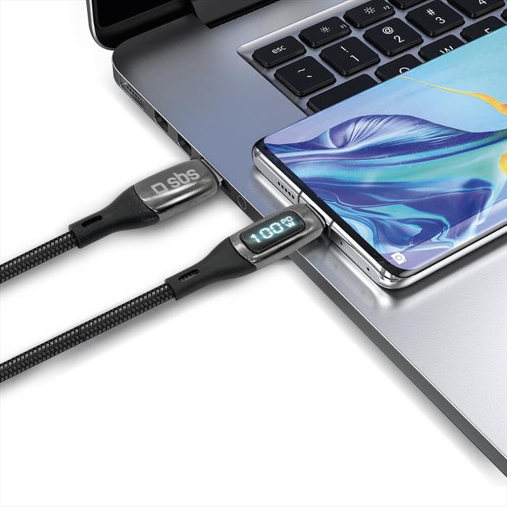 Immagine del prodotto SBS - Cavo Type C TECABLETCCLED100WK-Nero