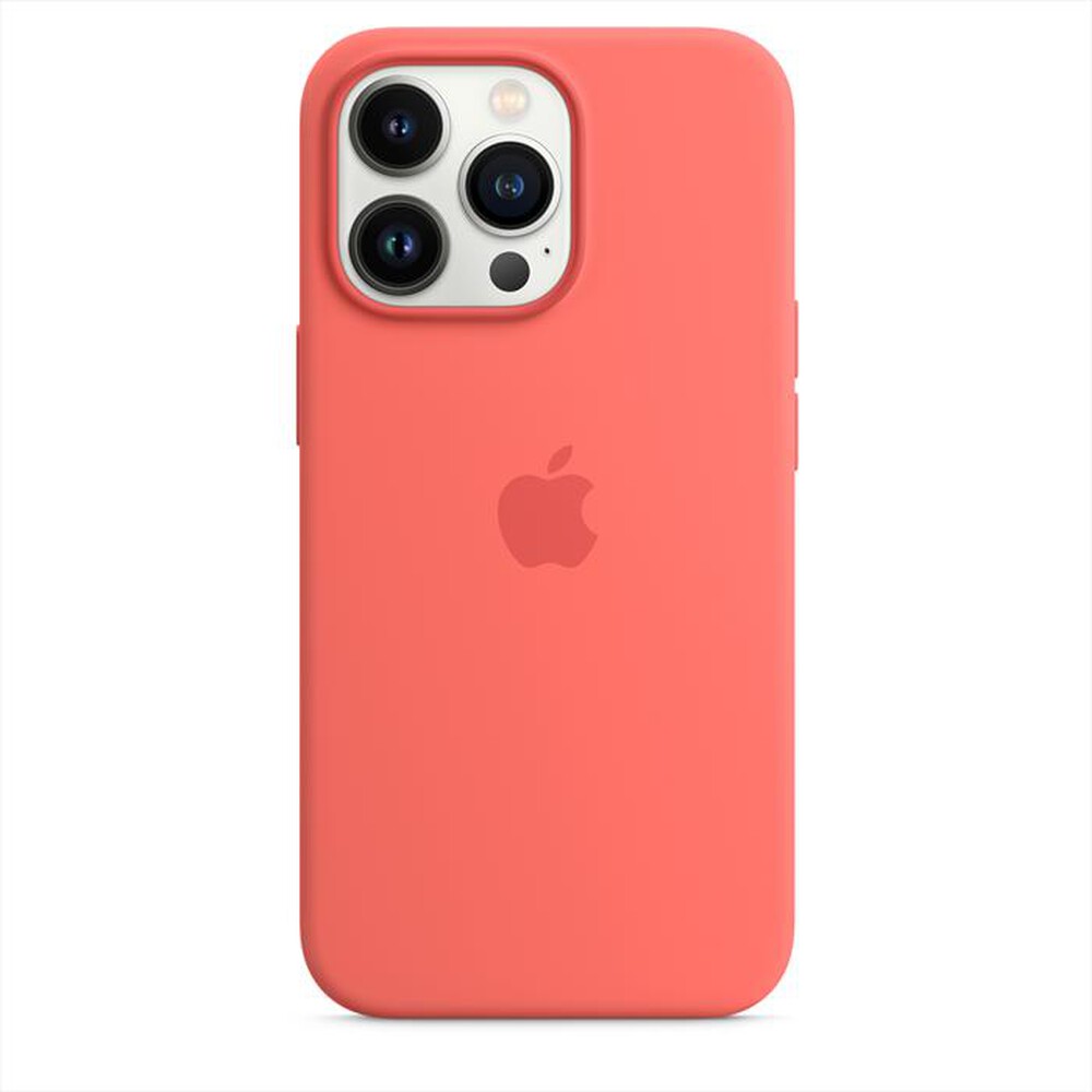 "APPLE - iPhone 13 Pro Silicone Case with MagSafe-Pink Pomelo"