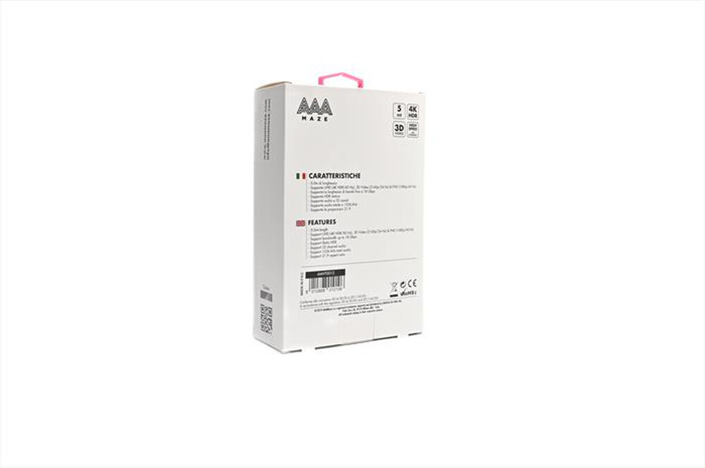 "AAAMAZE - CAVO UHD HDMI 5 METRI FLAT"